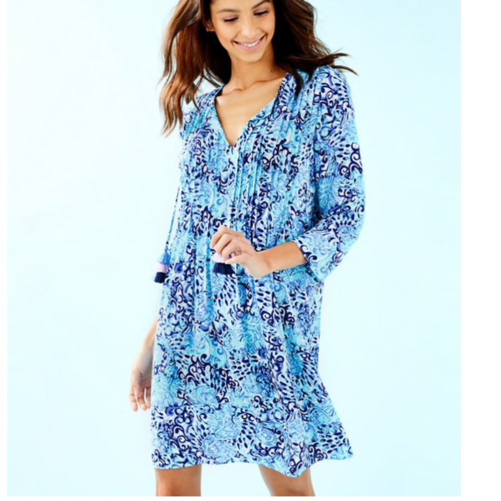 Lilly Pulitzer Marilina tunic dress small NWT